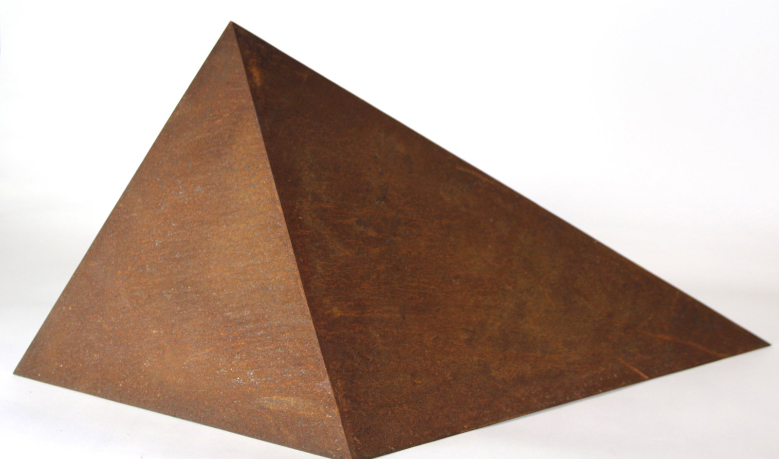 Mounted Sculpture, Michael Waldsten: Michael Waldstein (American, 20th century), Untitled, 1981, mild steel and graphite, unsigned, overall: 31"h x 17"w x 11"d. Provenance: Purchased directly from the artist.
