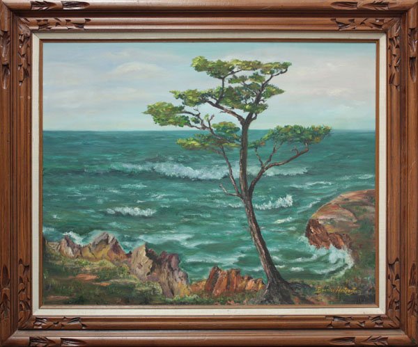 painting, Seascape, Bernice Huntington