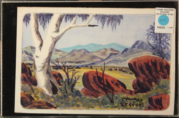 watercolors, Landscape, Thomas Stevens - 2
