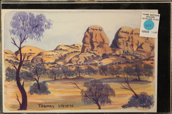 watercolors, Landscape, Thomas Stevens - 3