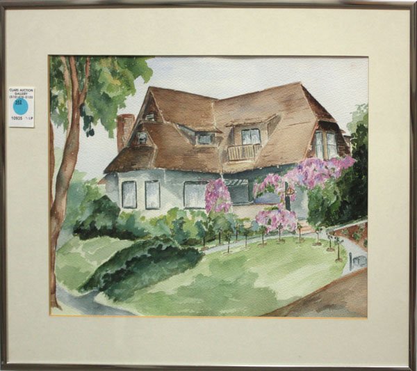 watercolors, Houses, Shirley Harper - 2