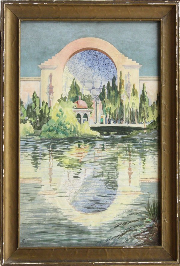 Watercolor, Lawler, Californian