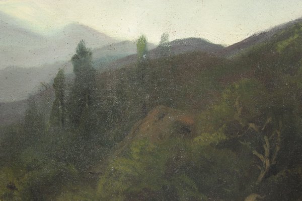 Painting Mt. Shasta California L. Rio - 4