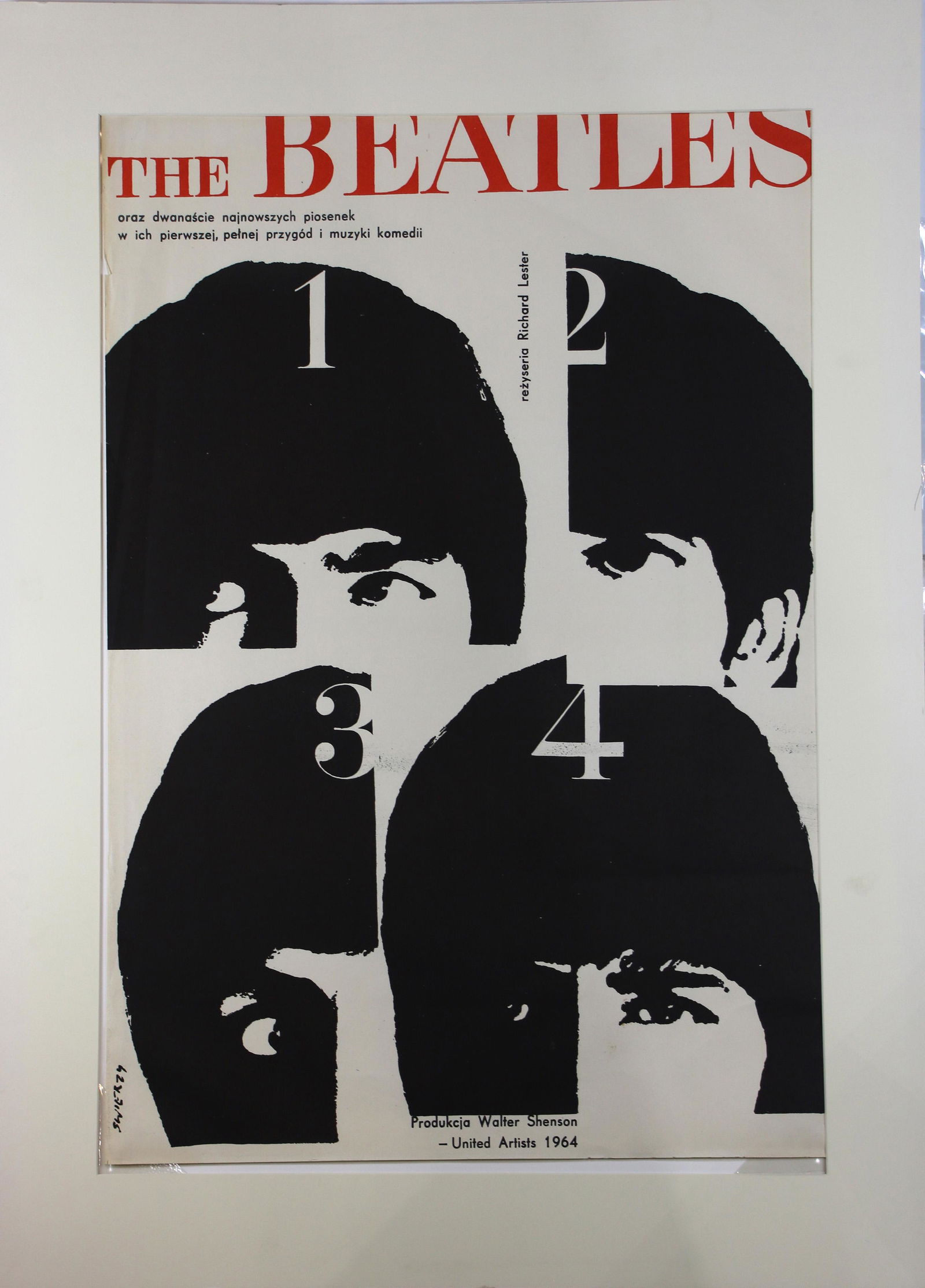 Set of 4 concert posters (1 of 4)