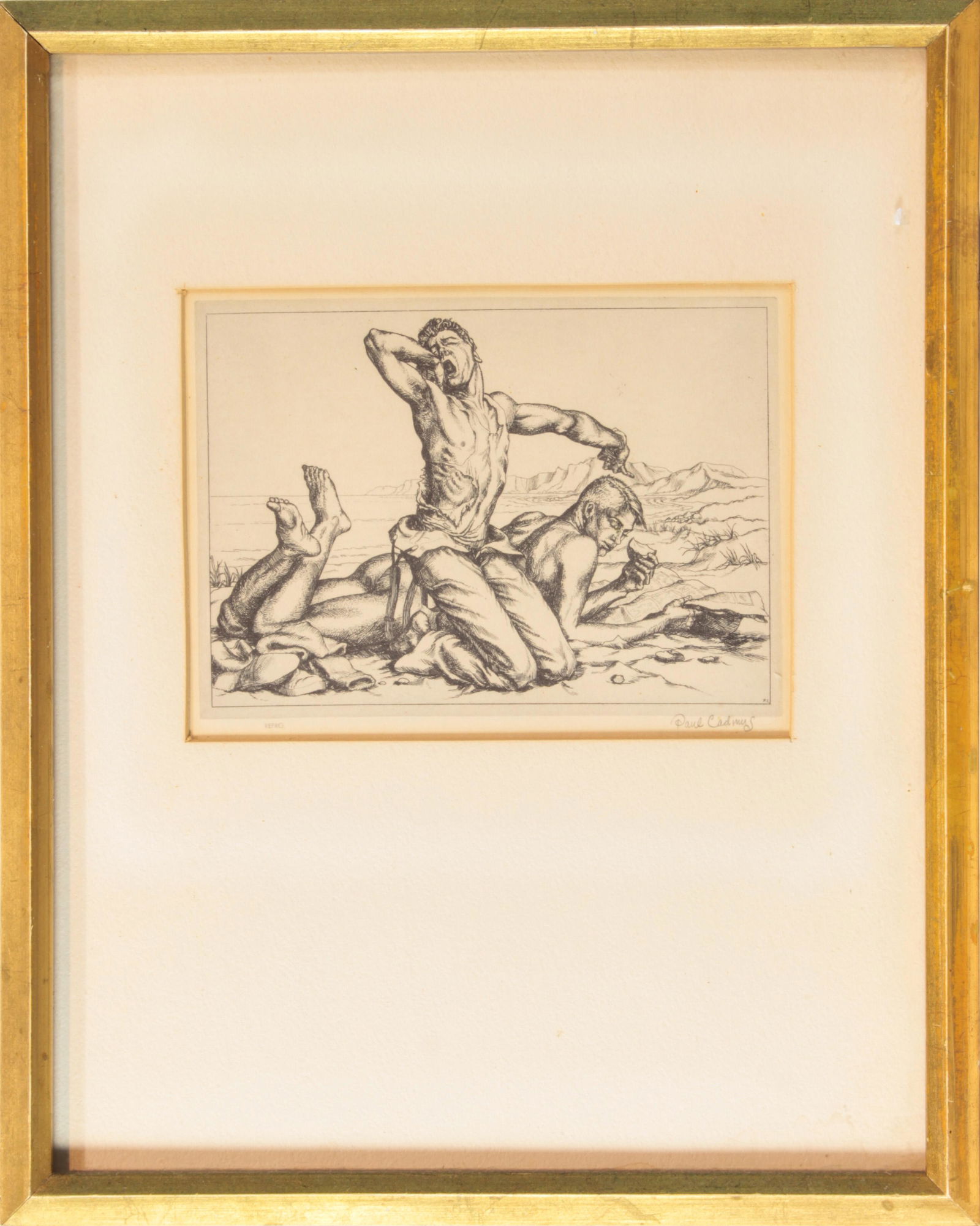 Prints, Michael Kimbrell, Gunnar Anderson, Paul Cadmus (1 of 3)