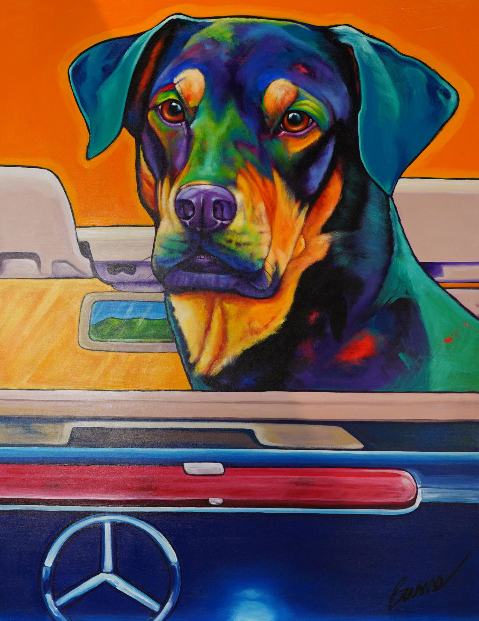 Painting, Ron Burns (1 of 1)