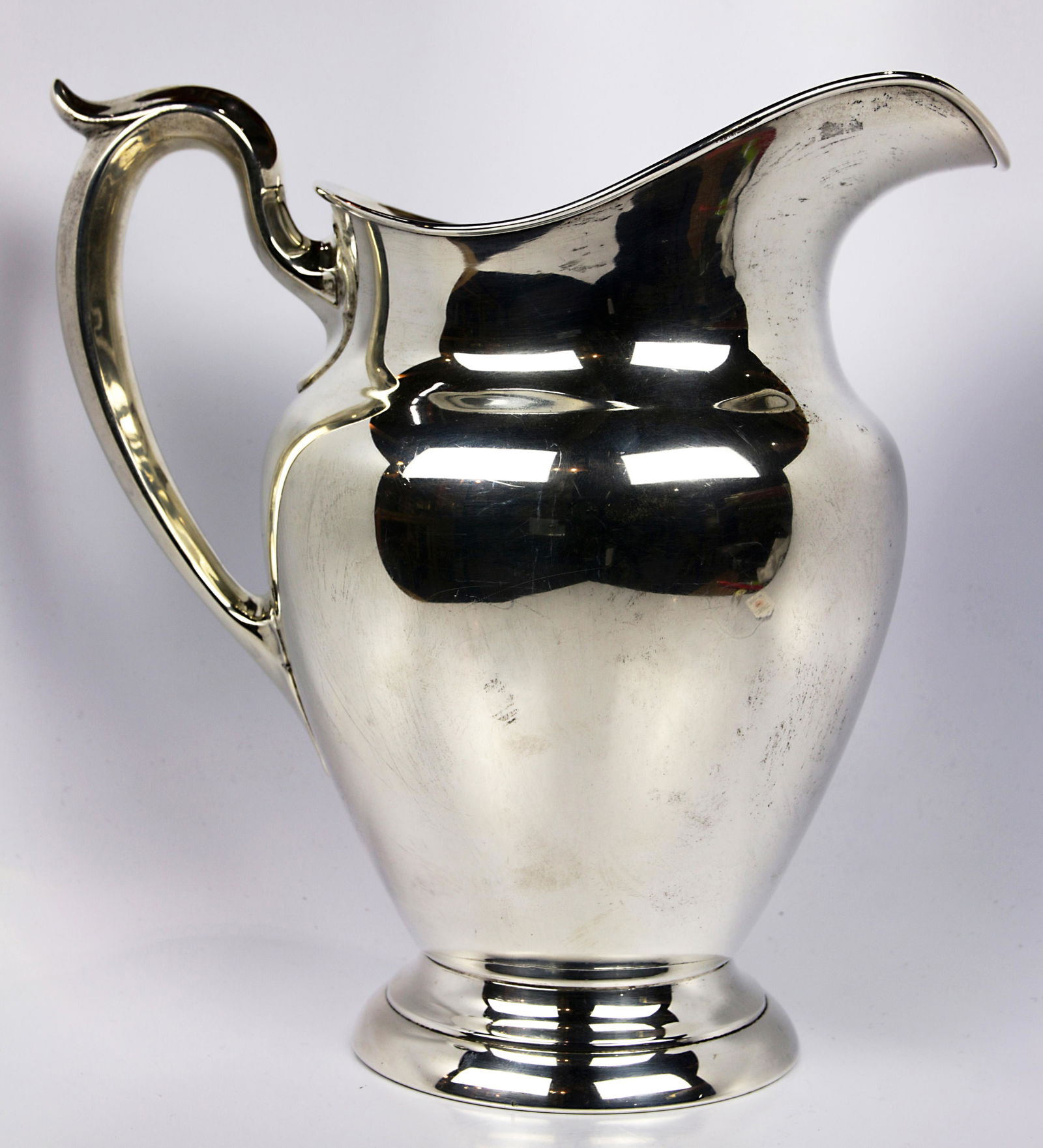 Gorham sterling 4 1/4 pint water pitcher #182, 20.5 (1 of 2)