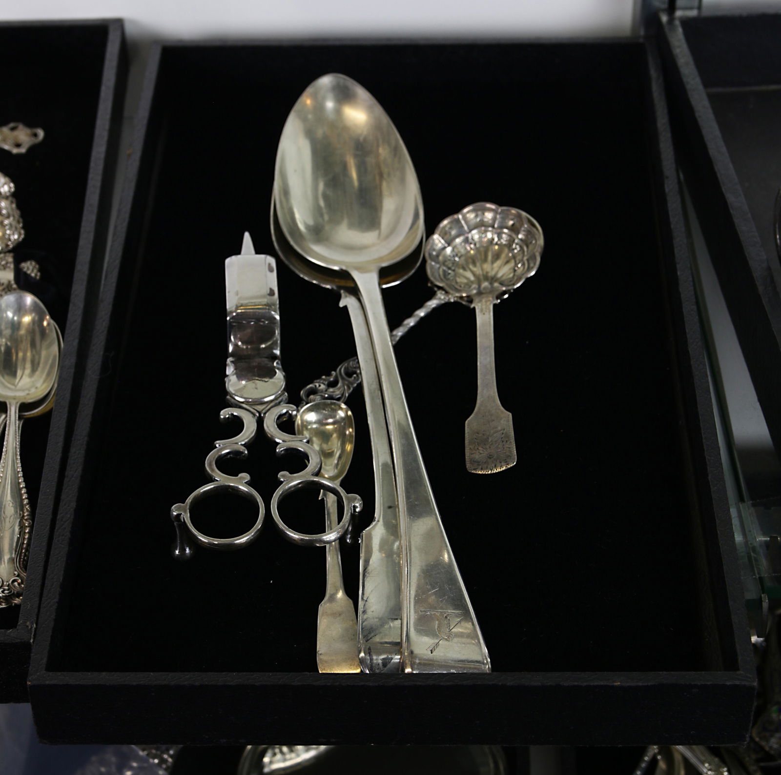 (lot of 6) European sterling and silver utensils (1 of 1)