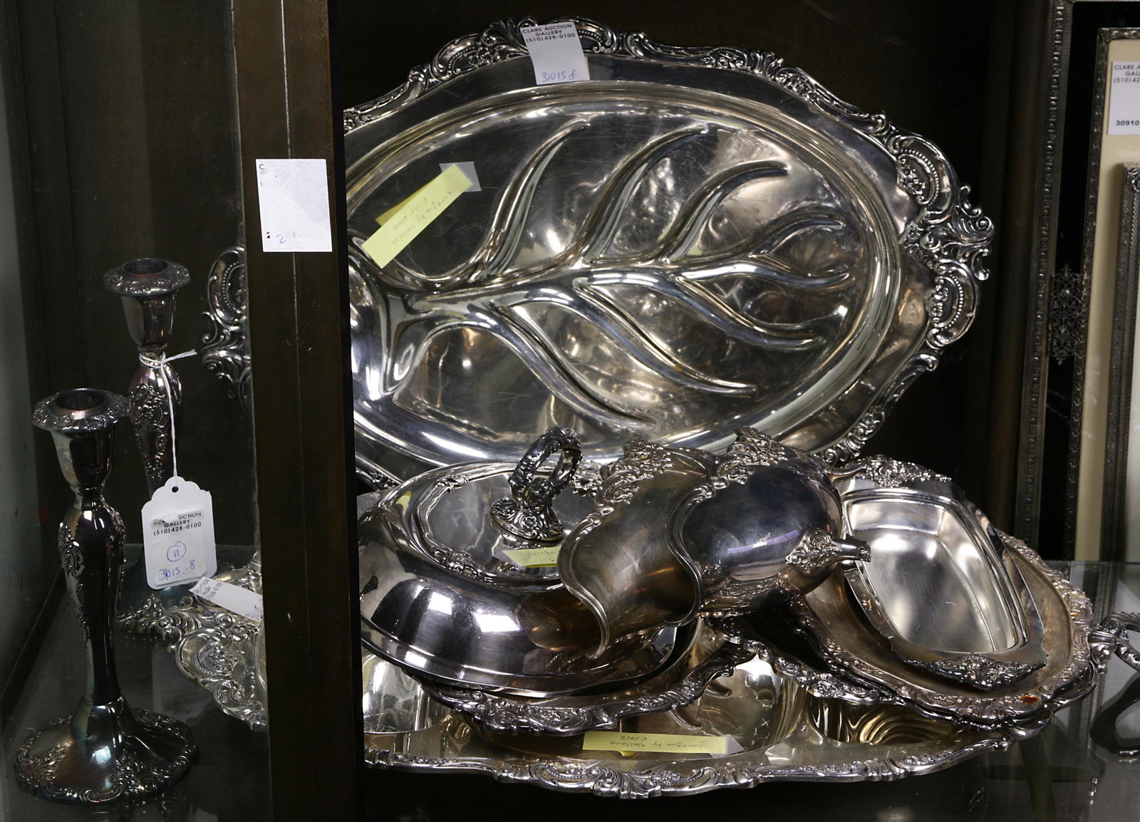 (lot of 11) Wallace Grand Baroque plated hollow ware (1 of 1)