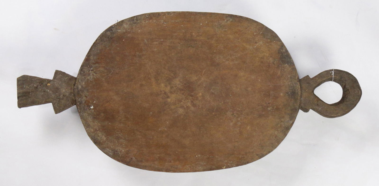 Melanesia carved wood food bowl (1 of 4)