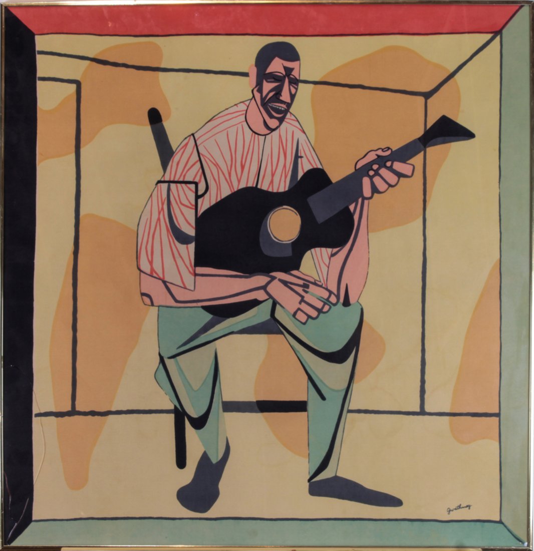 Decorative framed scarf (1 of 1)