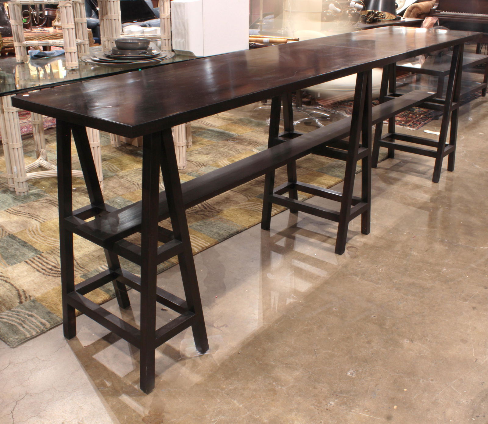 Large custom designed console table (1 of 1)