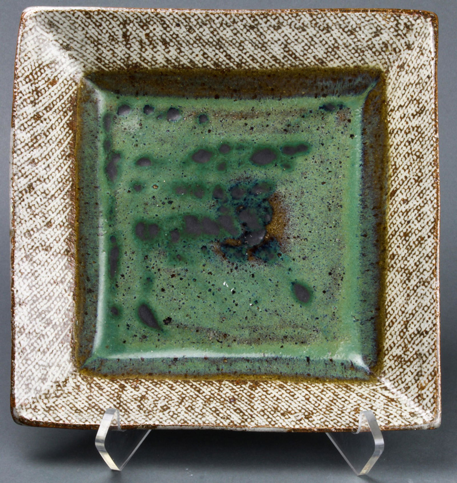 Japanese Mingei, Mashiko Plate, Shimaoka Tatsuzo (1 of 2)