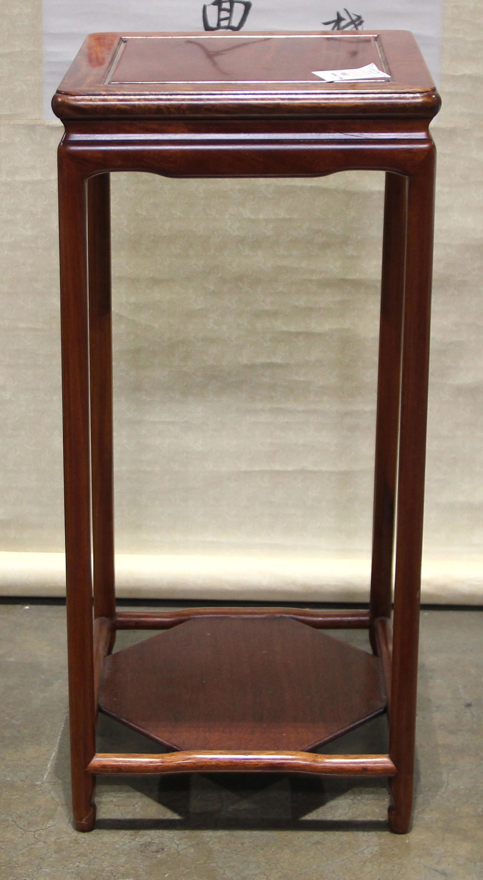 Chinese walnut two tiered stand, 21 (1 of 2)