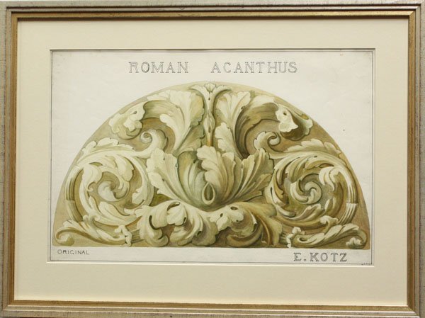 Drawing, Kotz, Architectural