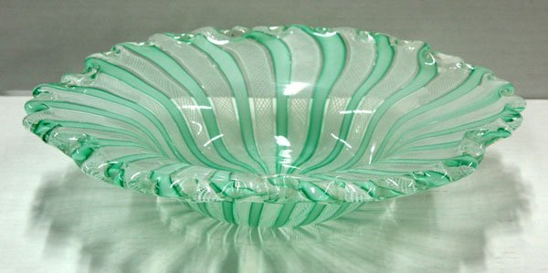 Murano art glass vessel