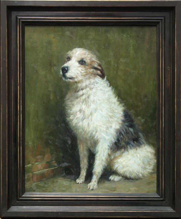 Painting, after Charlton, Dog