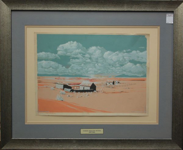Serigraph Charles Ragland Bunnell
