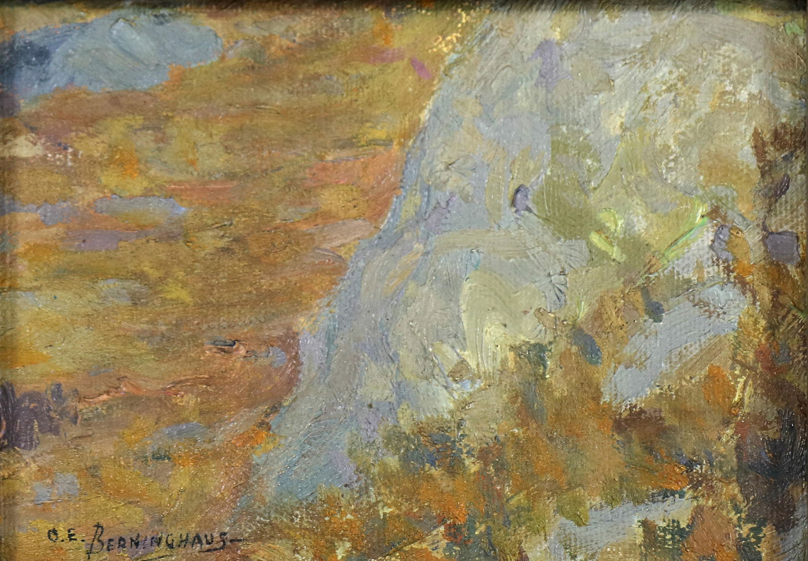 Painting, Attributed to Oscar Berninghaus (1 of 5)