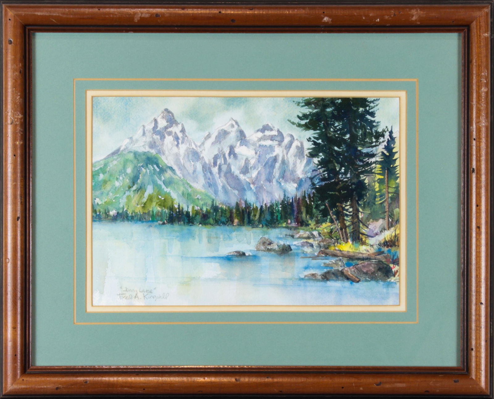 Watercolor, Fred A. Kingwill (1 of 1)