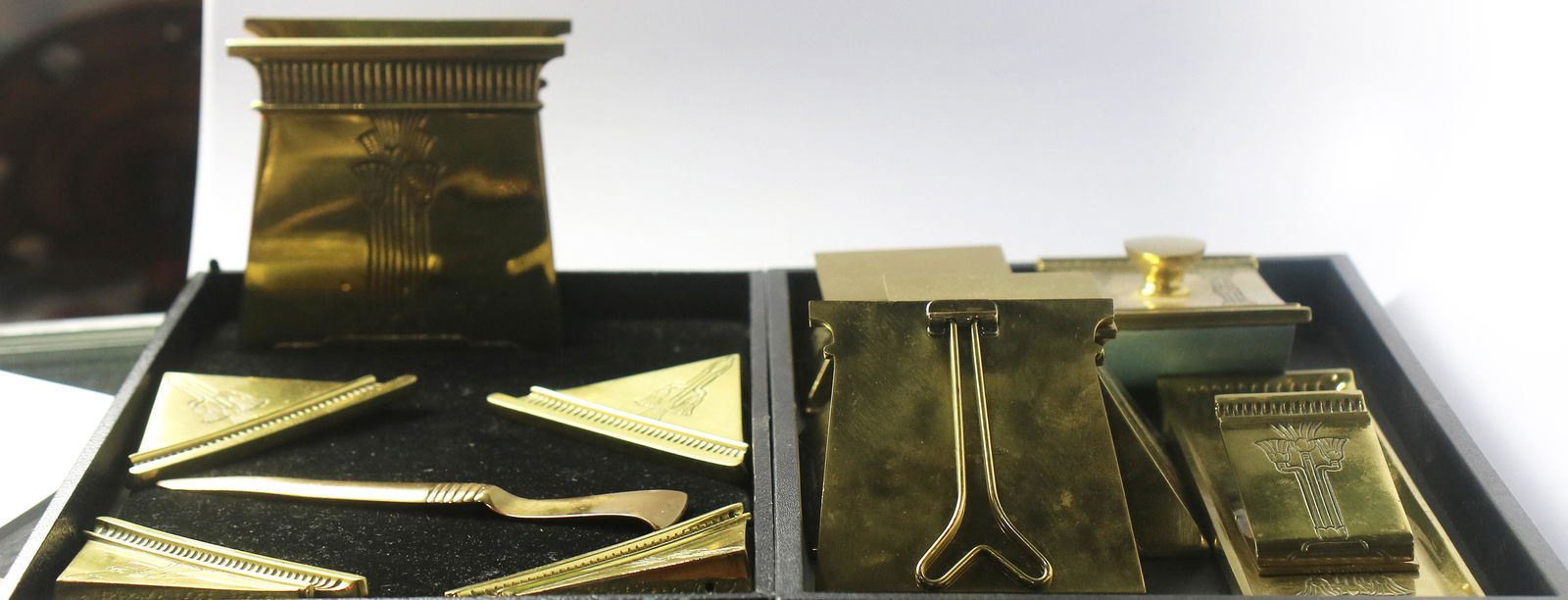 (lot of 12) Bradley and Hubbard desk set (1 of 1)