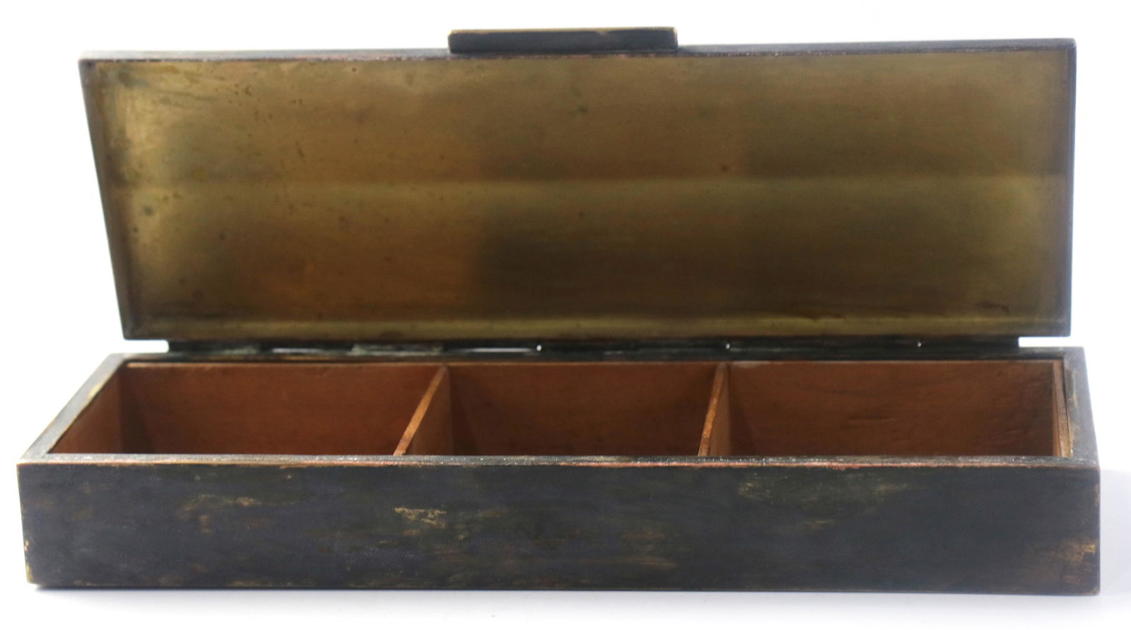 A Dirk Van Erp brass cigarette box (1 of 1)