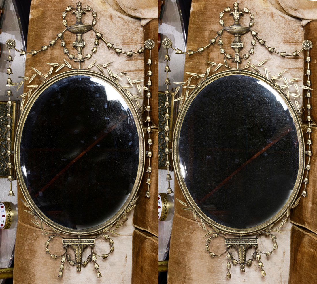 Pair of Neoclassical style mirrors (1 of 1)