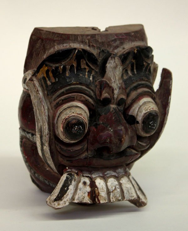Indonesian Wooden Mask/Demon