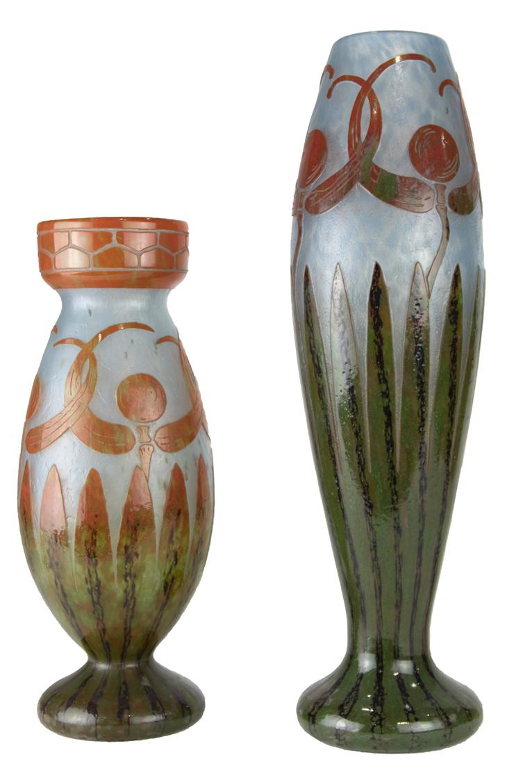 A Charles Schneider Le Verre Francais art glass vase (1 of 5)
