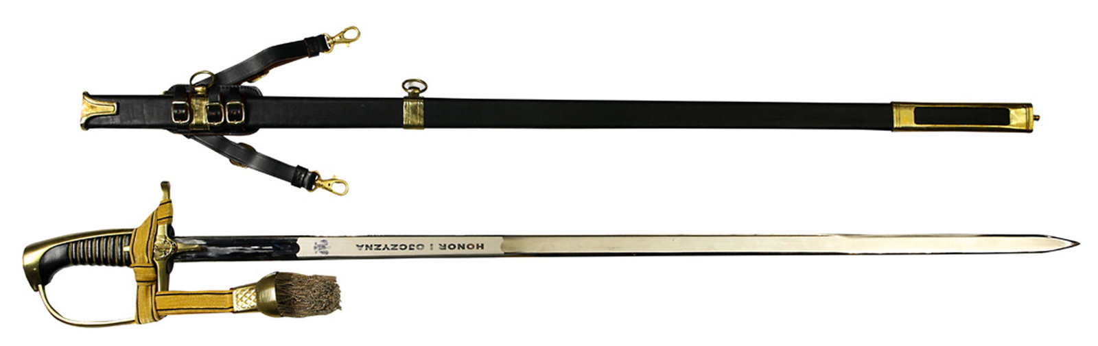 Polish Naval officer's sword, World War II era (1 of 6)