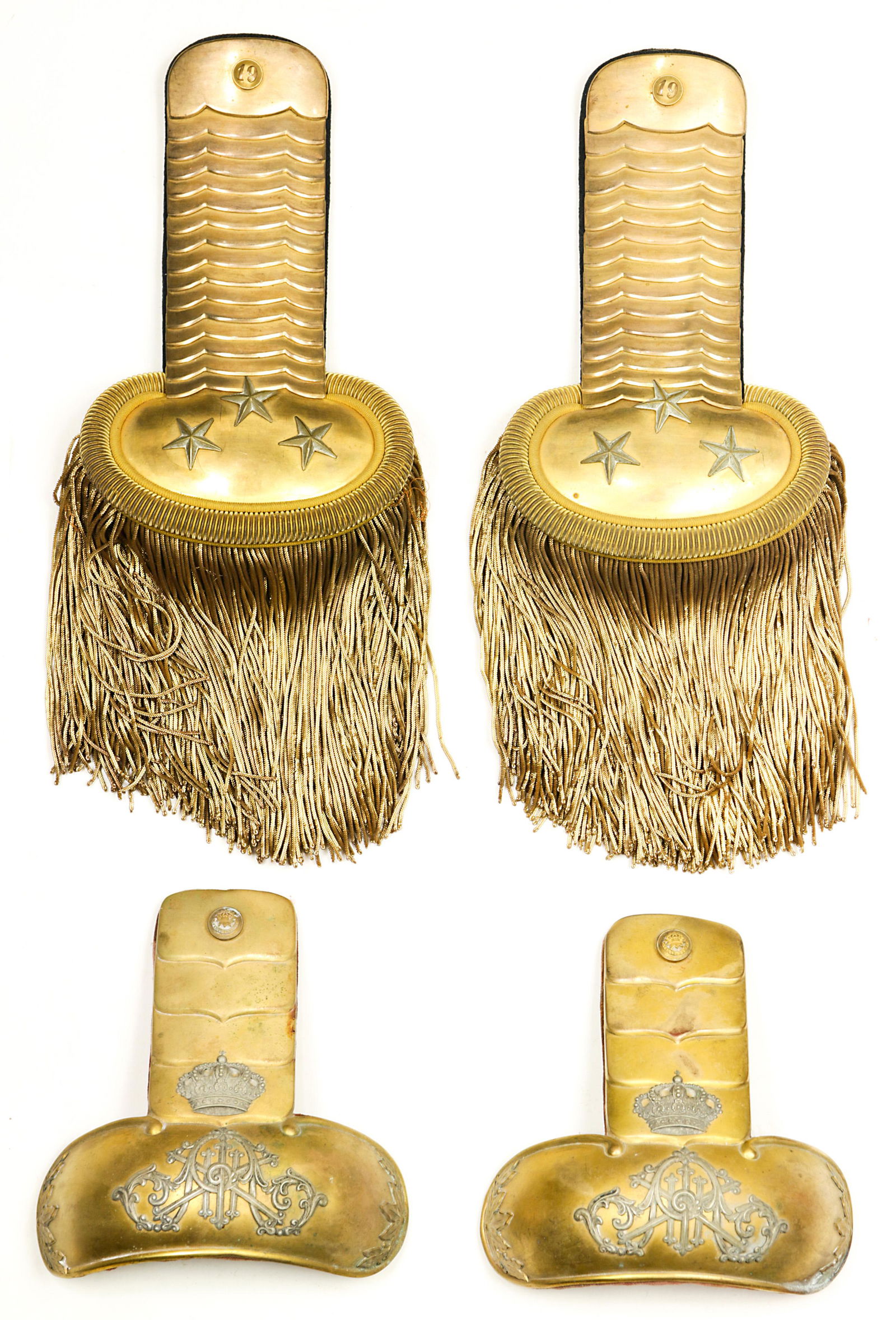 (lot of 4) Two pairs of Continental military dress (1 of 3)