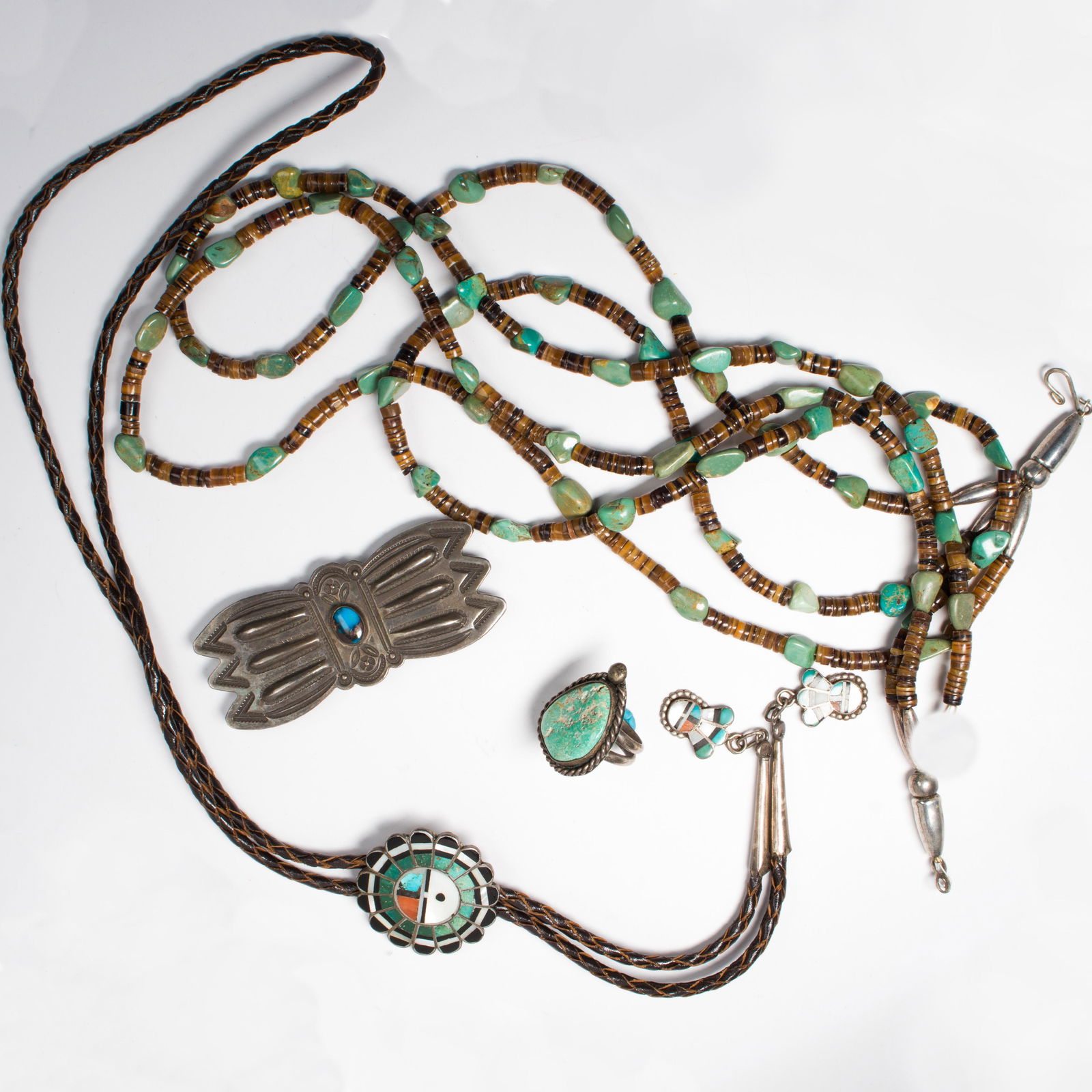 A group of American South West jewelry (1 of 1)