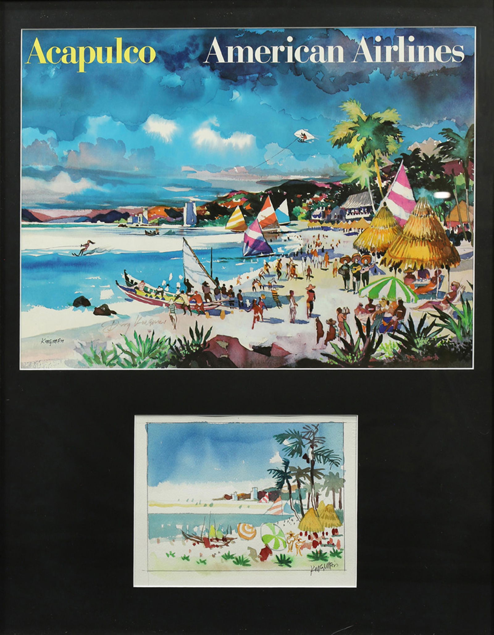 Watercolor, Dong Kingman (1 of 6)