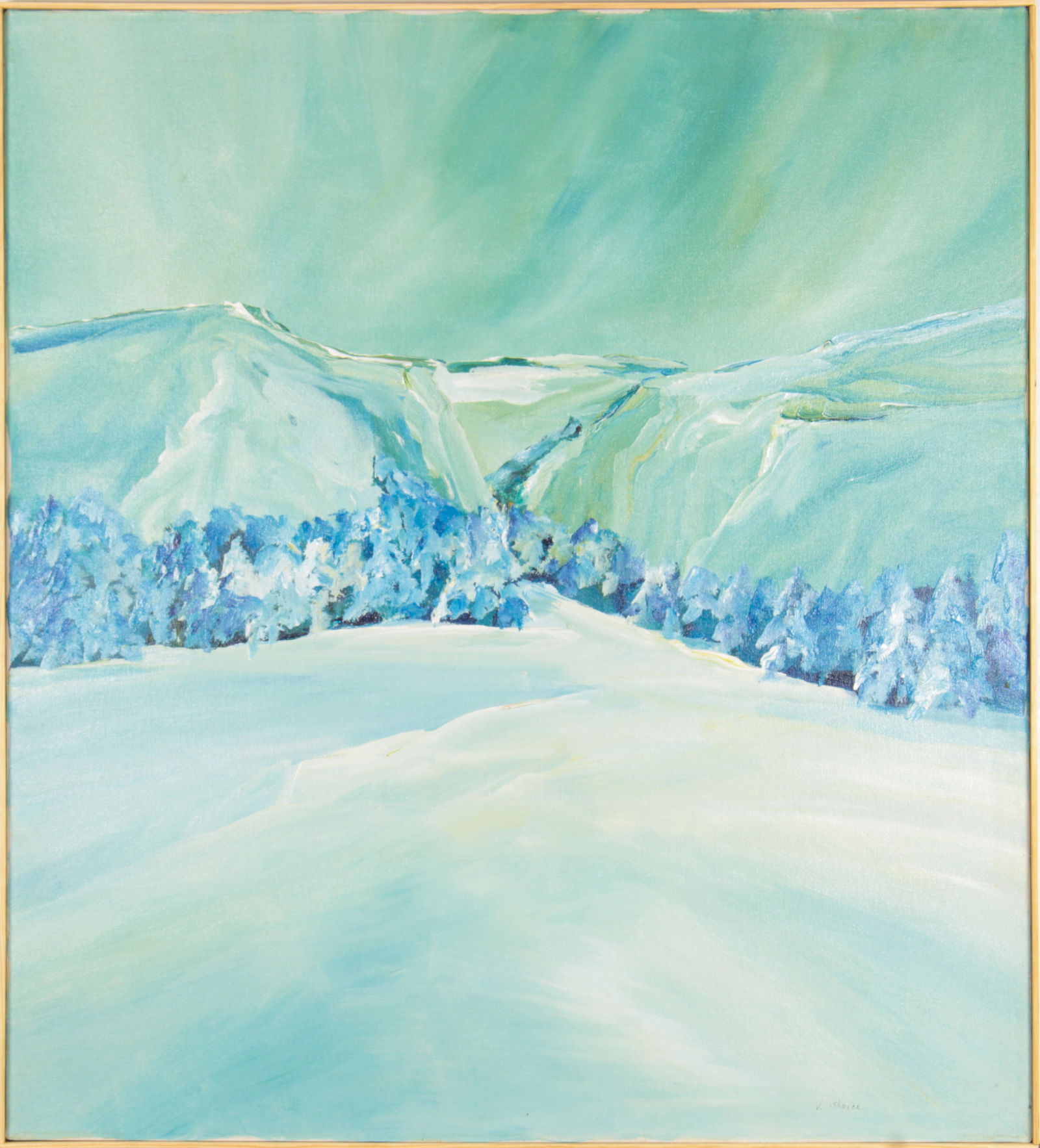 Painting, Virginia Shaver (1 of 5)