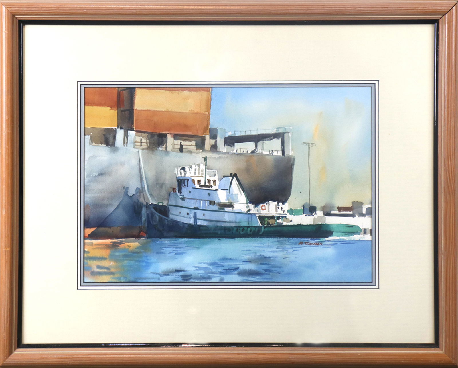 Watercolor, American School (20th century) (1 of 1)