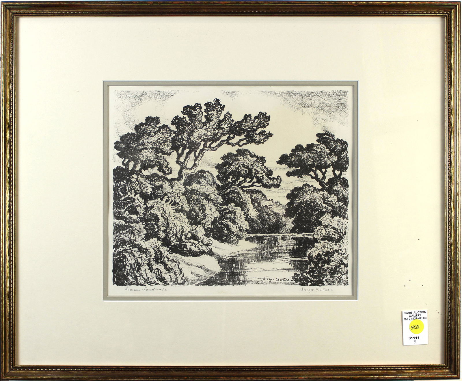 Print, Birger Sandzen (1 of 2)