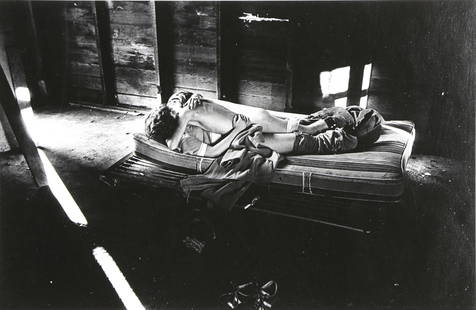 Photograph, Stephen Shames: Stephen Shames (American, b. 1947) "Young Love Garage," 1976, printed 1978, gelatin silver print, pencil signed, titled, and dated verso, image: 7.75"h x 12"w, sheet: 11"h x 14"w, overall (with mat):