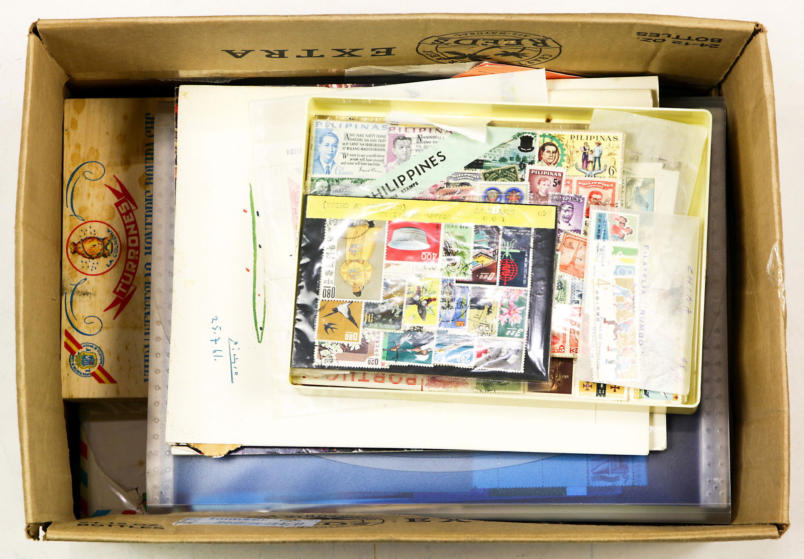 Stamp and currency group of mostly U.S. mint panes and (1 of 1)