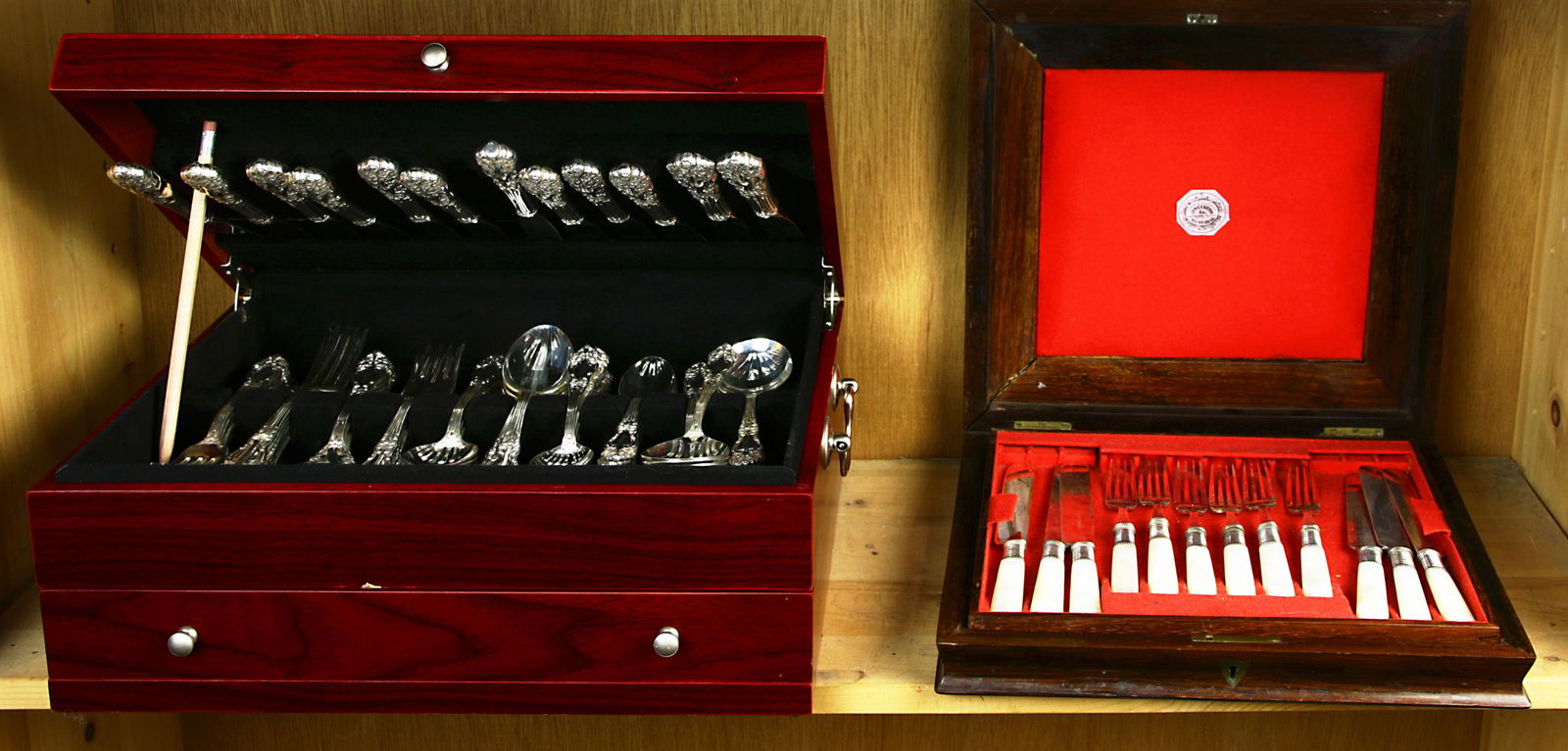 Collection of silver plate flatware (1 of 1)
