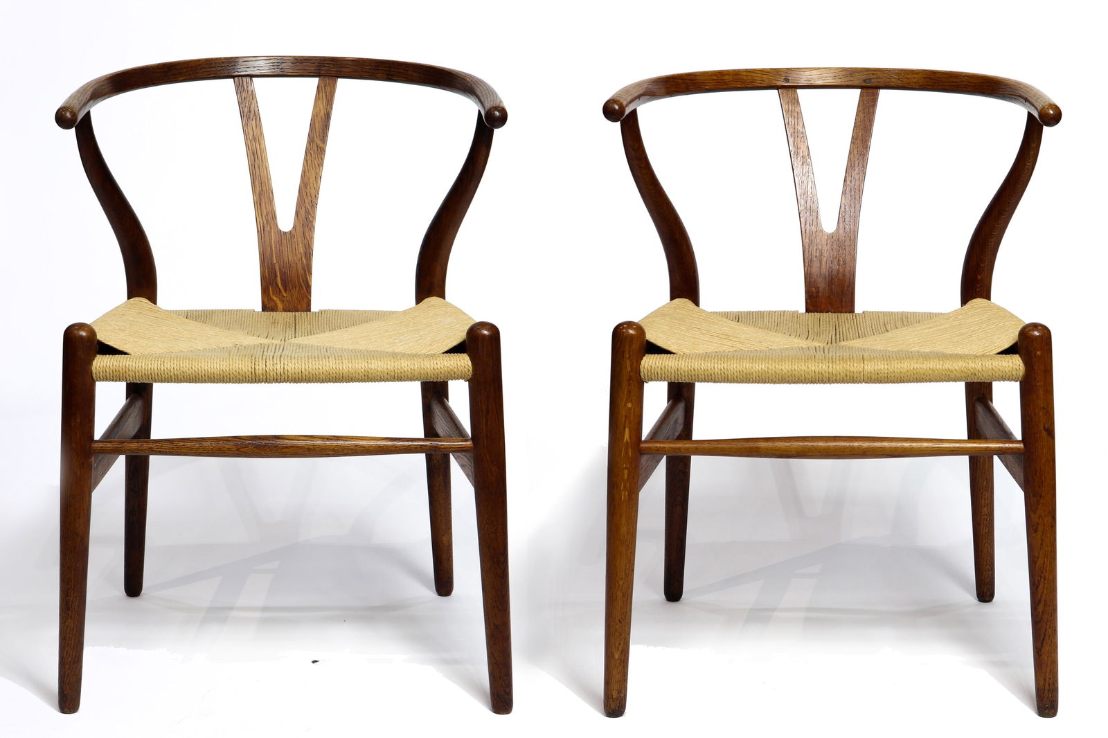 A pair of Hans Wegner for Carl Hansen and Sons CH-24 (1 of 7)