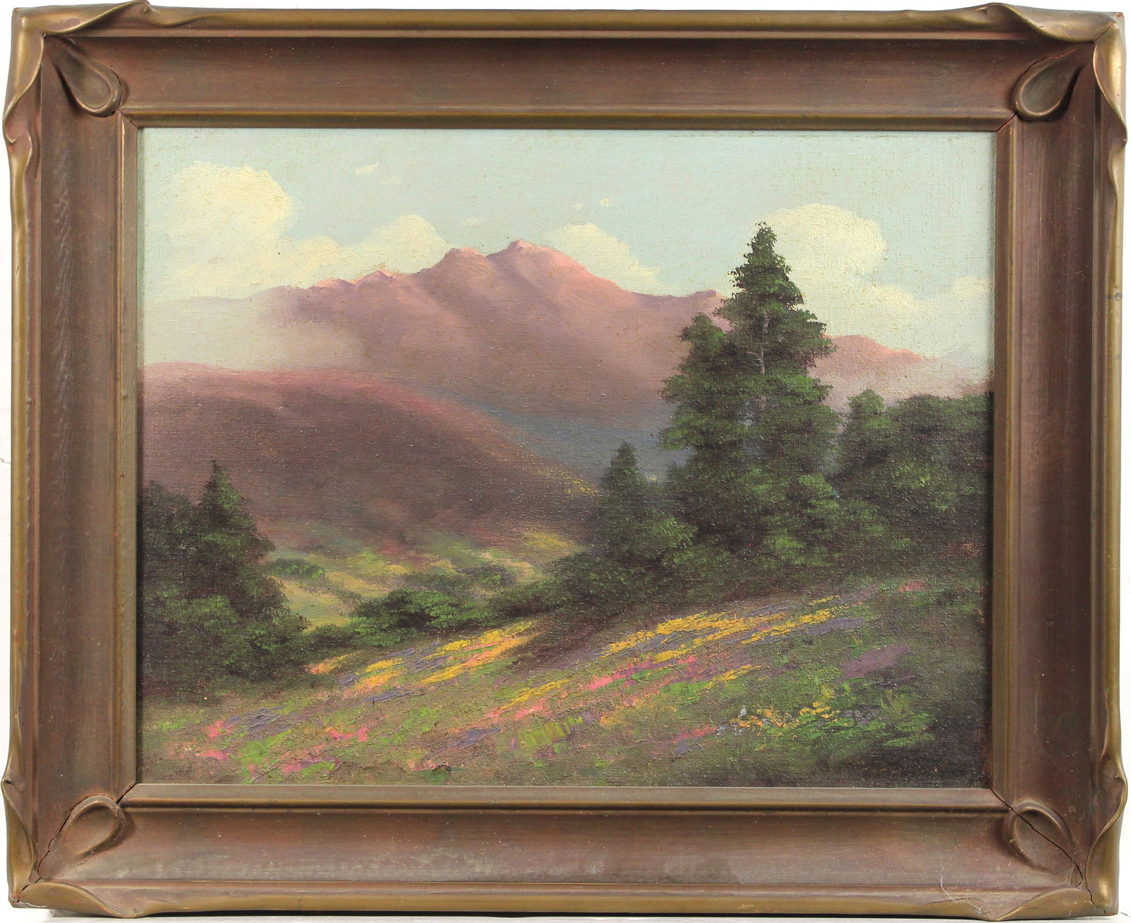 Painting, Mount Tam (1 of 2)