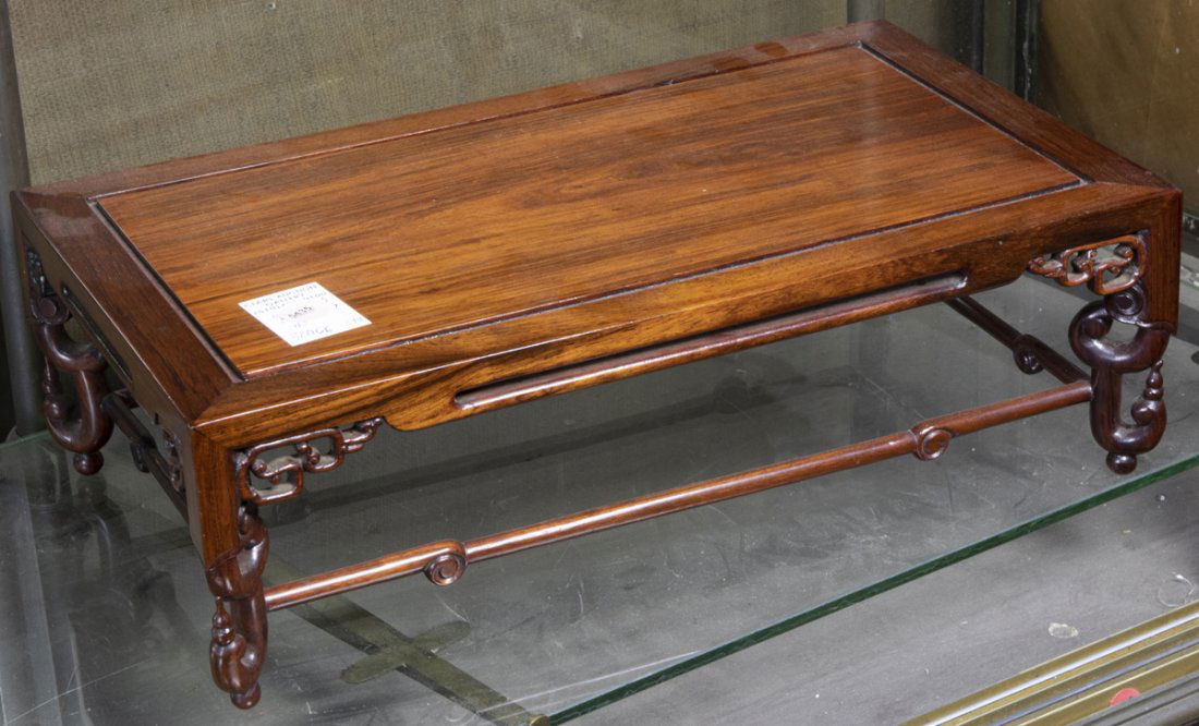 Chinese rosewood table form stand (1 of 1)