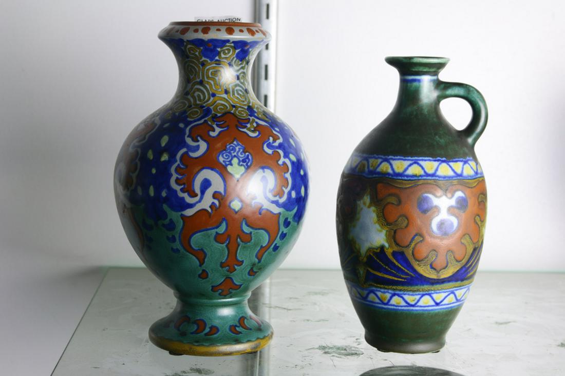(lot of 2) Gouda pottery group (1 of 1)