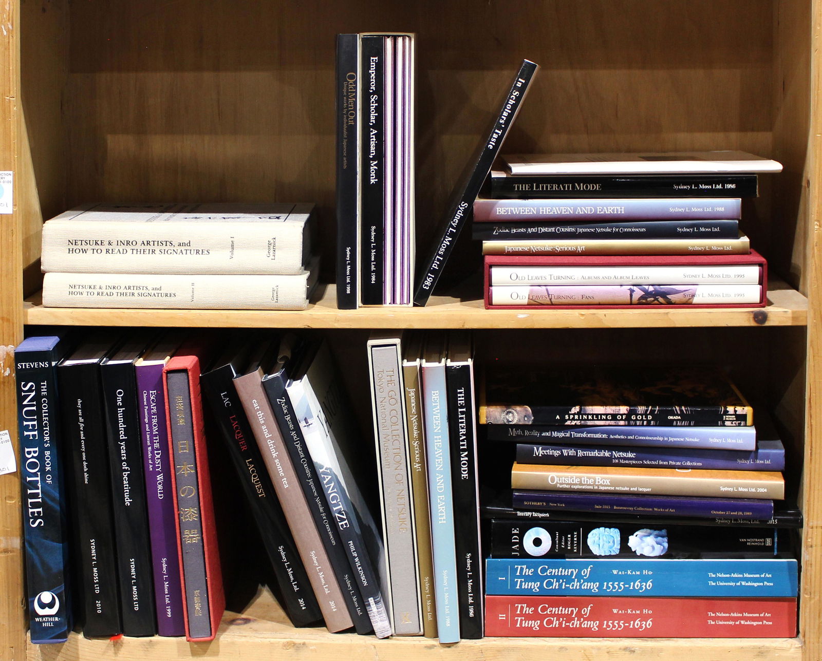 (lot of approx. 36) Books on Chinese and Japanese art (1 of 1)