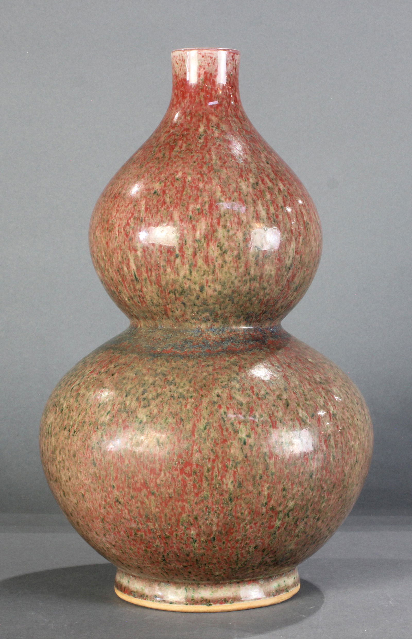 Chinese peach blossom double gourd vase (1 of 4)