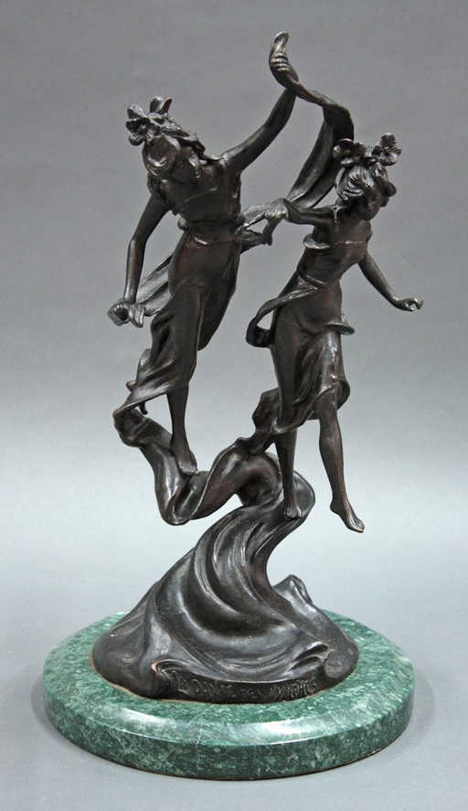 6161: Bronze sculpture ''La Danse des Nymphes'' 6161: Bronze sculpture ''La Danse des Nymphes''