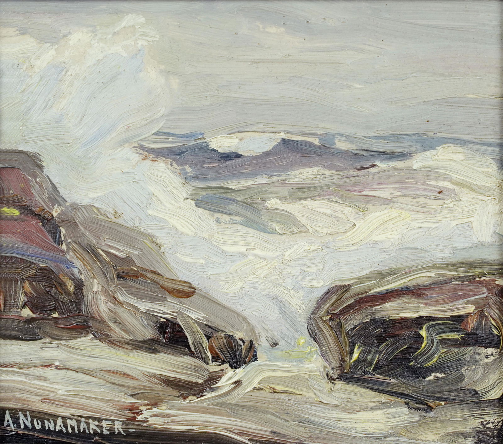 Painting, Alfred Nunamaker (1 of 4)