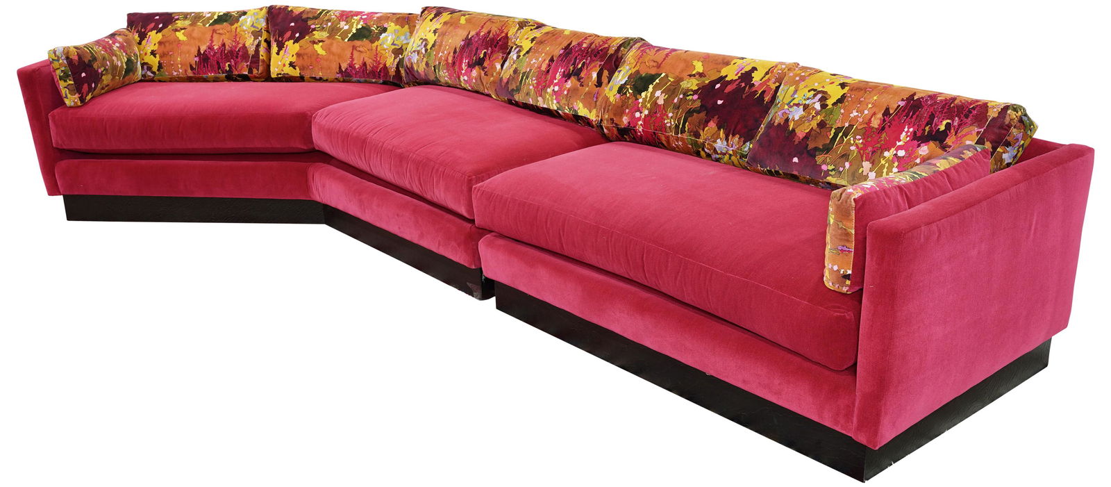 A Mid Century Modern sectional sofa (1 of 4)