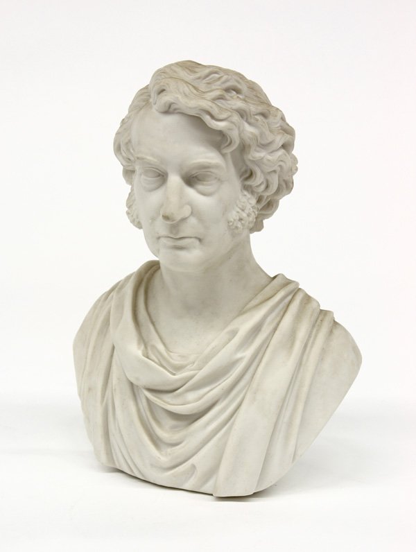 Victorian parian bust of Charles Sumner: Victorian parian bust of Charles Sumner ''Take care of my Civil Rights Bill'' 10''