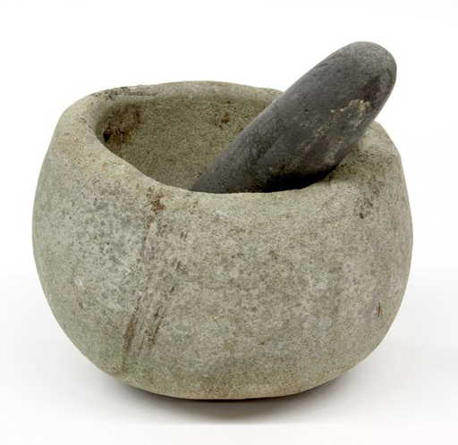 Tibetan Mortar And Pestle That Rings Tibetan Mortar And Pestle That Rings